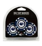 Penn State Golf Poker Chip Ball Markers 3 Pack