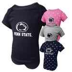 Penn State Infant Logo Block Lap Shoulder Creeper