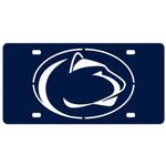 Penn State Steel Logo License Plate 