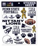 Penn State Football Sticker Sheet