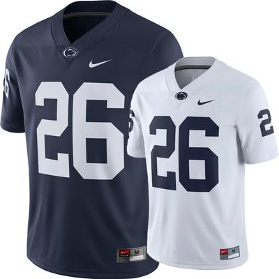 Penn State Nike 26 Saquon Barkley Jersey in Navy