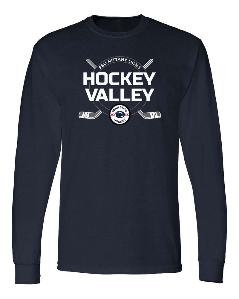 Penn State Hockey Valley Puck Long Sleeve | Mens > TSHIRTS > LONG SLEEVE