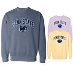 Penn State Arch Logo Comfort Colors Crew Sweatshirt