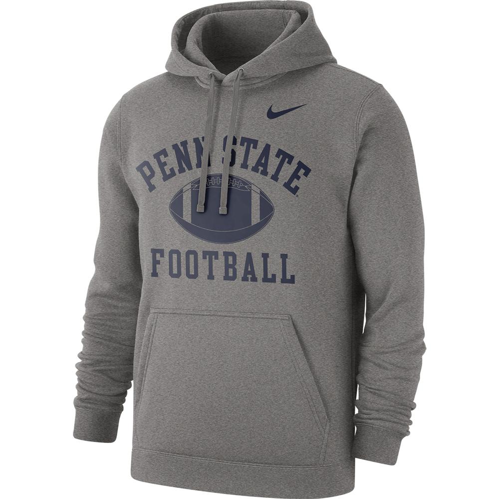 Penn State Nike Men's Football Hooded Sweatshirt | Sweatshirts > HOODIES >  SCREEN PRINTED