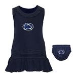 Penn State Infant Ruffled Tank Top Dress 