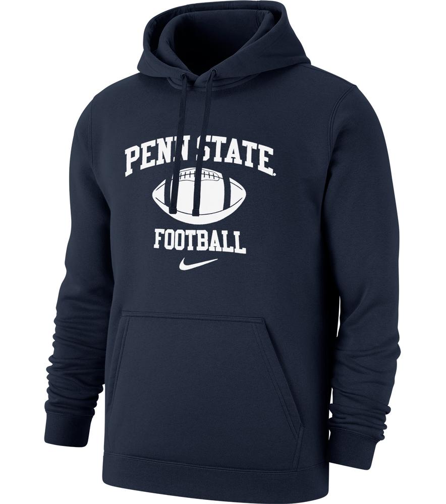 Penn State Nike Retro Football Hooded Sweatshirt | Mens > HOODIES > SCREEN  PRINTED