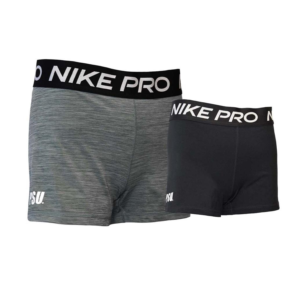 Penn State Nike Women's Pro 3" Compression Shorts | Womens > SHORTS >  Dri-Fit