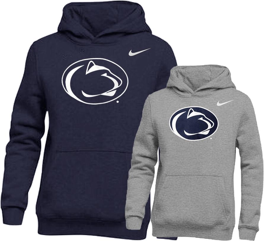 Penn State Nike Youth Club Fleece Hooded Sweatshirt | Kids > YOUTH > HOODIES