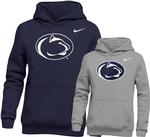 Penn State Nike Youth Club Fleece Hooded Sweatshirt 