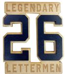 Penn State Legendary Letterman #26 Wooden Magnet