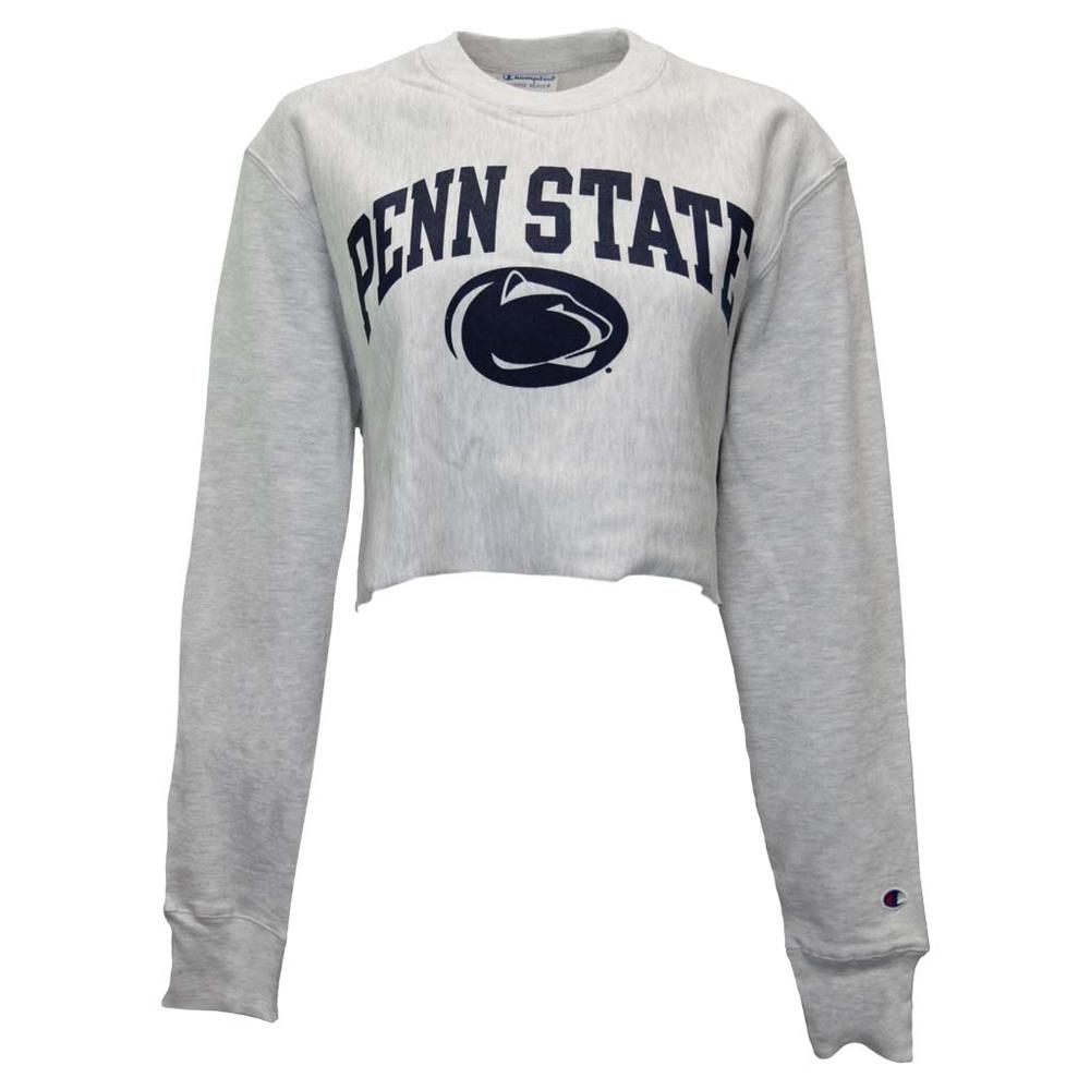Penn State Champion Women's Cropped Arc Crew Sweatshirt | Sweatshirts >  CREWS > SCREEN PRINTED