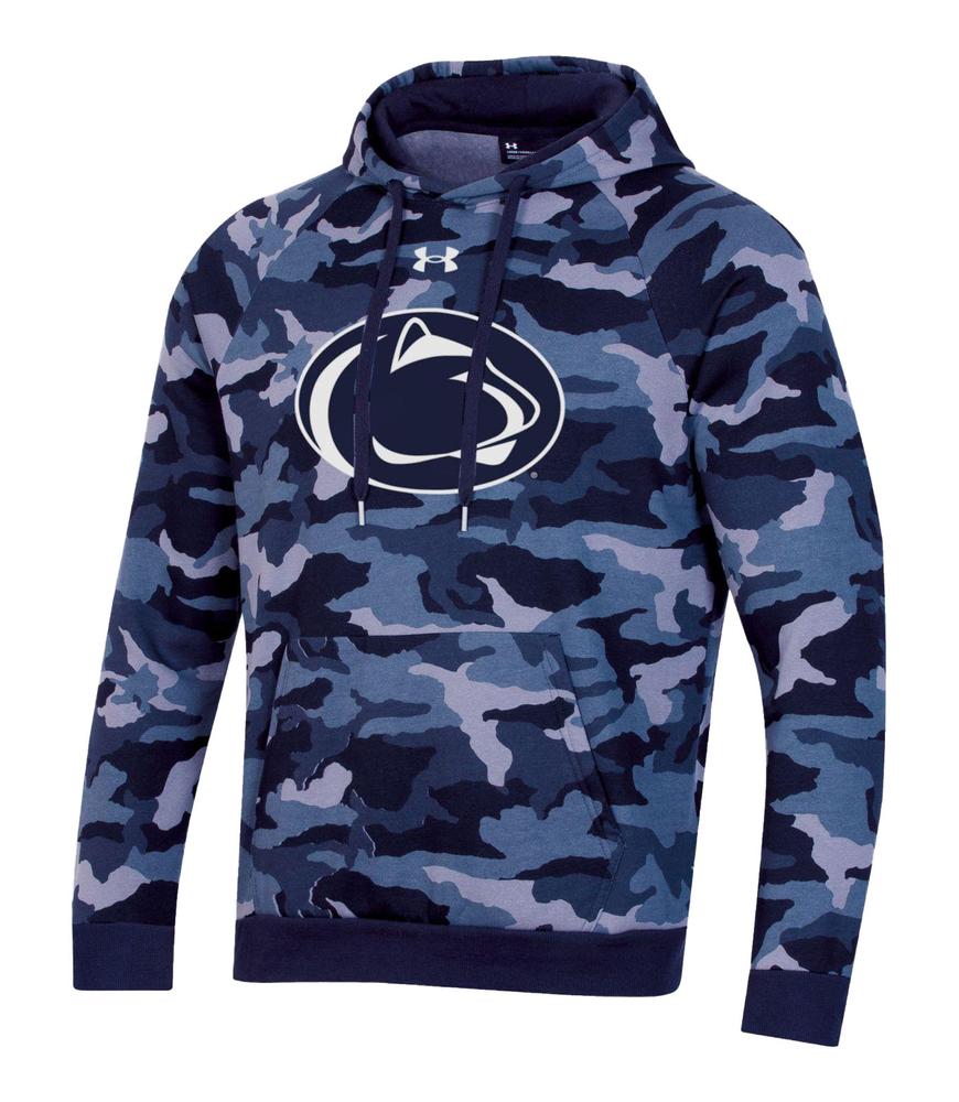 Penn State Under Armour Men's All Day Camo Hooded Sweatshirt | Mens >  HOODIES > SCREEN PRINTED