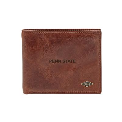 Penn State Fossil RFID Ryan Bi-Fold Wallet | Souvenirs > CLOTHING  ACCESSORIES > Wallets