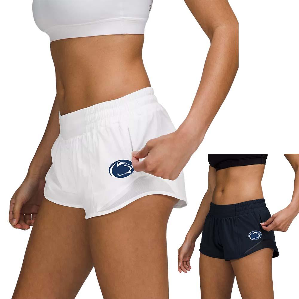 Penn State lululemon Women's Hotty Hot 2.5" Shorts | WOMENS > SHORTS >  PERFORMANCE MATERIAL