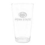 Penn State 16oz Classic Etch Logo Pint Glass