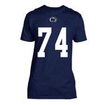 Penn State NIL Olumuyiwa Fashanu #74 T-Shirt