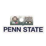 Penn State Wordmark Rugged Sticker