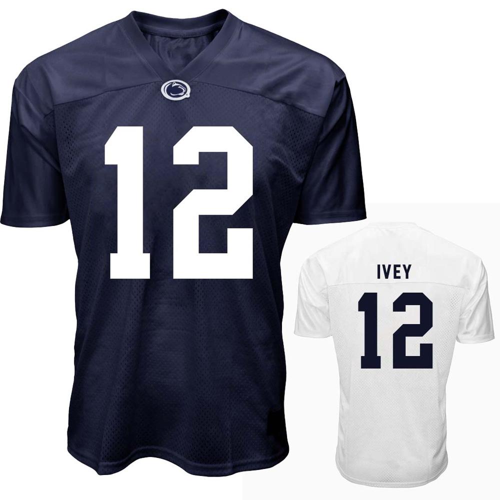 Penn State NIL Anthony Ivey #12 Football Jersey | Sports > FOOTBALL > EMPTY