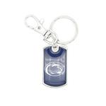 Penn State Dog Tag Keychain