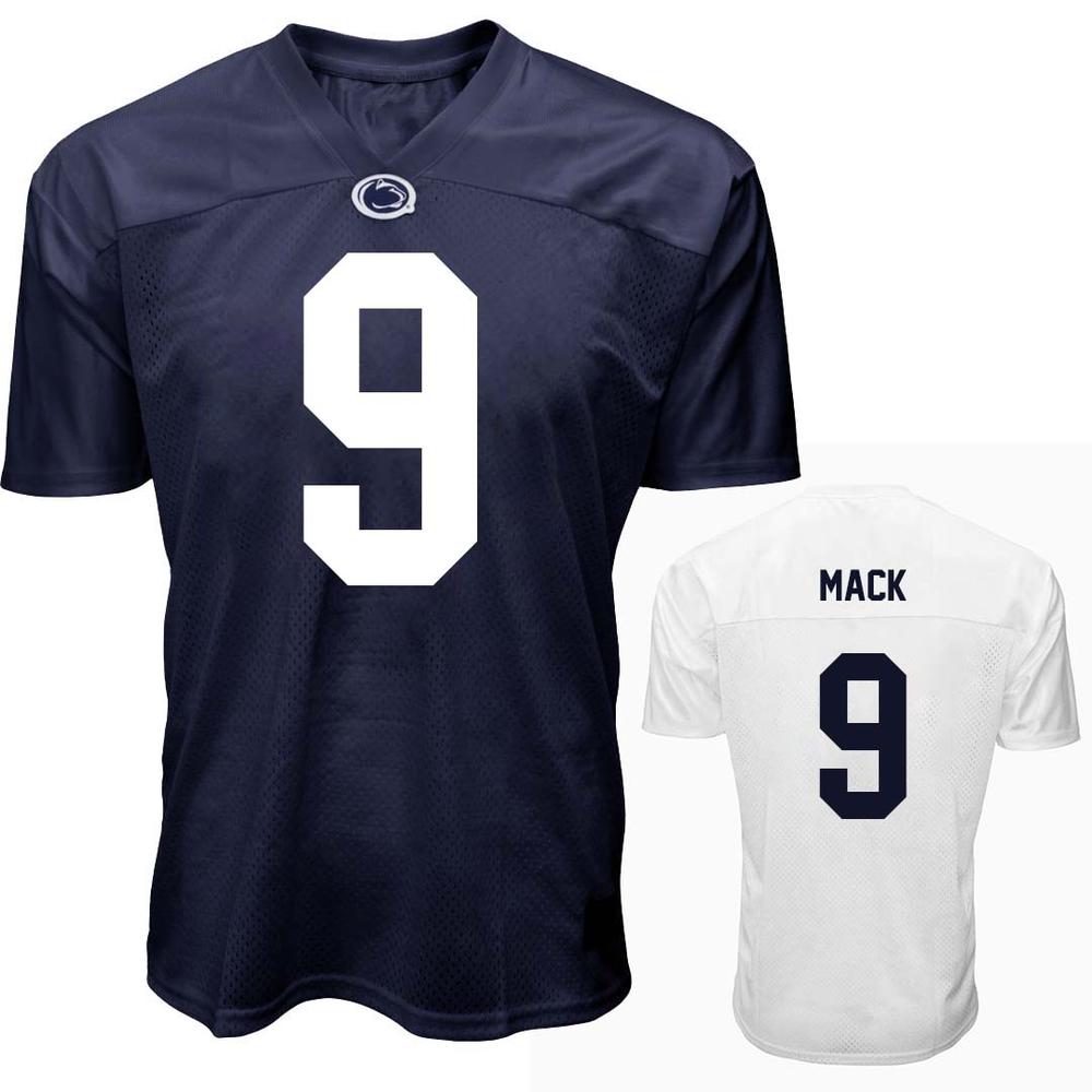 Penn State NIL King Mack 9 Football Jersey in Navy by The Family Clothesline