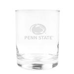 Penn State 14oz Etched Logo Rocks Glass