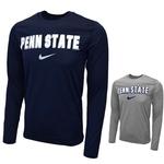 Penn State Nike Dri-Fit Swoosh Long-Sleeve
