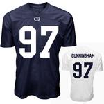  Penn State Youth Nil Ta Cunningham # 97 Football Jersey