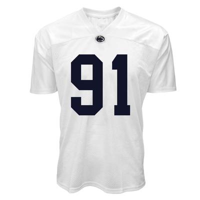Penn State NIL Chase Meyer #91 Football Jersey WHITE