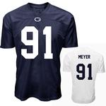 Penn State Youth NIL Chase Meyer #91 Football Jersey