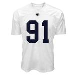 Penn State Youth NIL Chase Meyer #91 Football Jersey WHITE