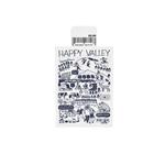 Happy Valley Julia Gash Vinyl Sticker WHITE