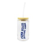 Penn State 16oz Glass Travel Can With Lid