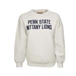 Penn State Womens Roxbury Pieced Fleece Crew Sweatshirt