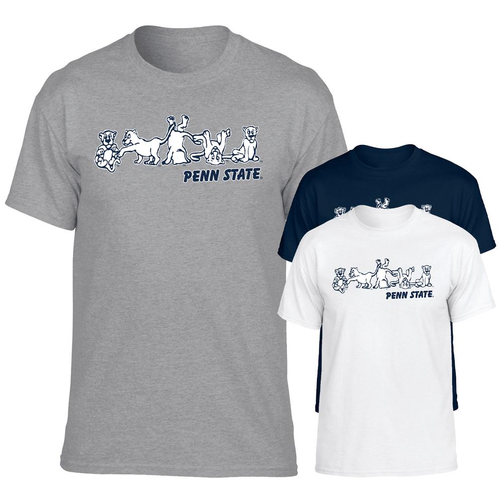 Penn State Tumbling Lions T-Shirt | Tshirts > ADULT > SHORT SLEEVE