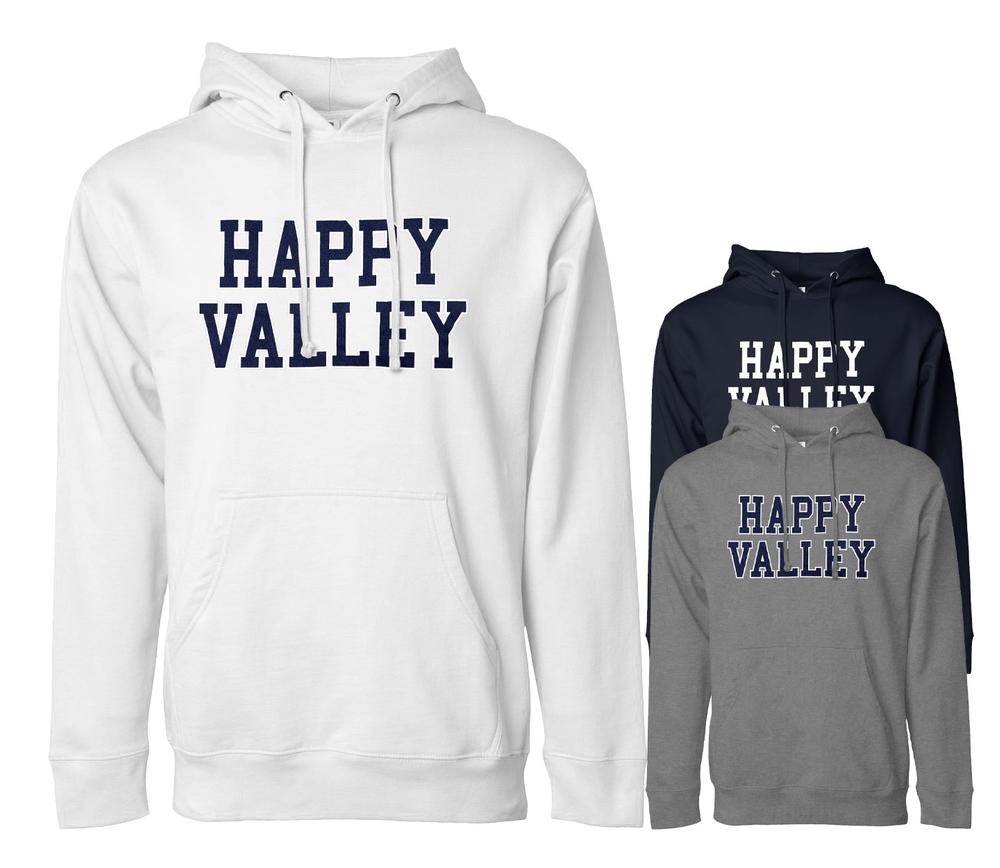 Happy Valley Adult Hooded Sweatshirt | Sweatshirts > HOODIES > SCREEN  PRINTED
