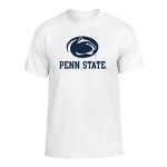 Penn State Logo Block Adult T-Shirt WHITE