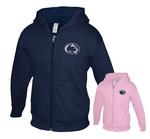 Penn State Infant Logo Only Full Zip Hooded Sweatshirt